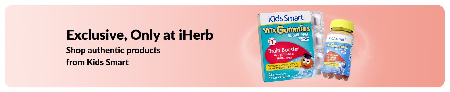 Shop authentic products from Kids Smart only at iHerb
