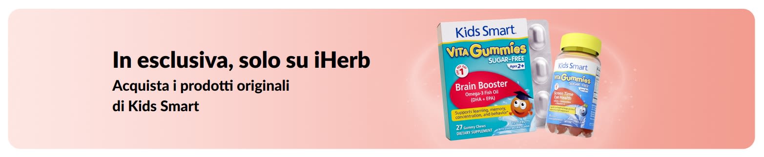 Acquista i prodotti originali Kids Smart in esclusiva su iHerb
