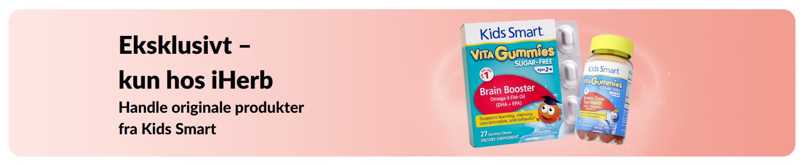 Handle originale produkter fra Kids Smart kun hos iHerb,