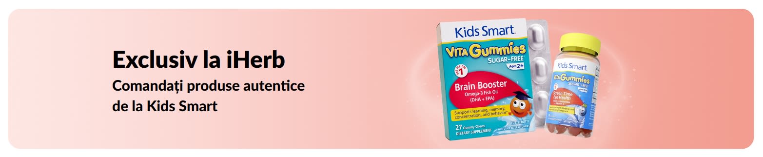 Comandați produse autentice Kids Smart, disponibile doar la iHerb.