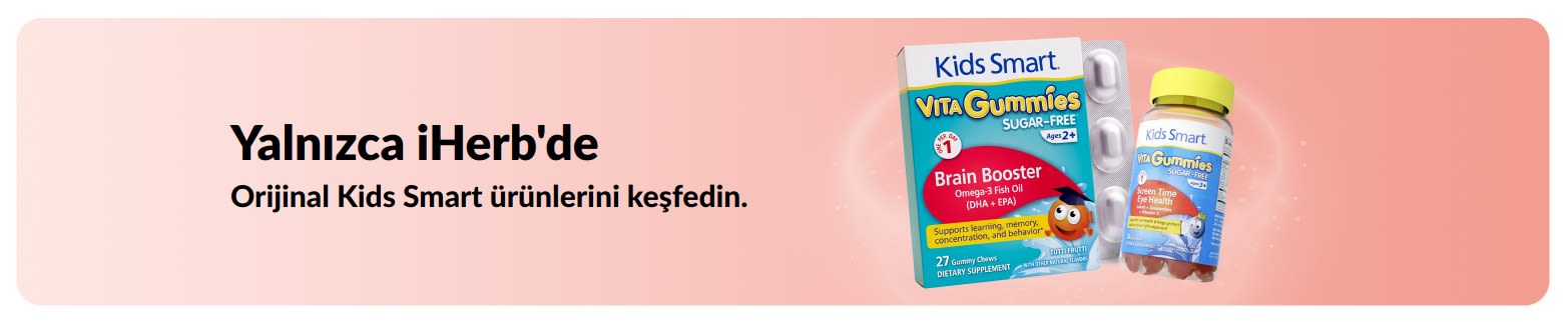 Yalnızca iHerb’de orijinal Kids Smart ürünlerini keşfedin.