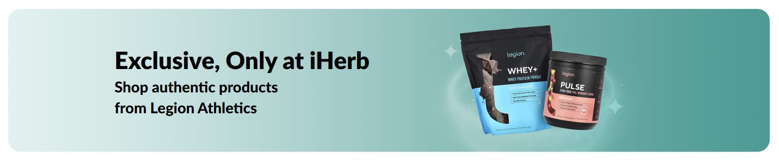 Shop authentic products from Legion Athletics only at iHerb