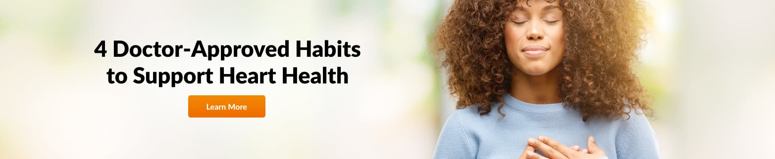 4 HEART HEALTHY HABITS