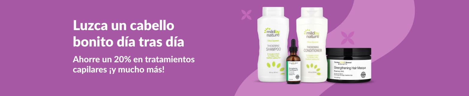 20% de descuento en Cuidado del cabello