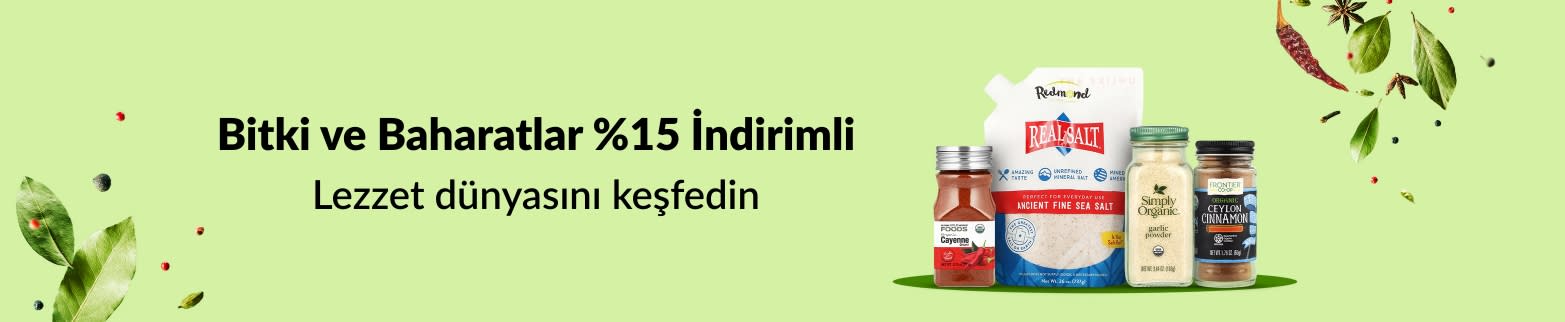 BİTKİ ve BAHARATLAR %15 İNDİRİMLİ