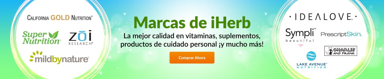 MÁS INFORMACIÓN SOBRE LAS MARCAS DE iHERB