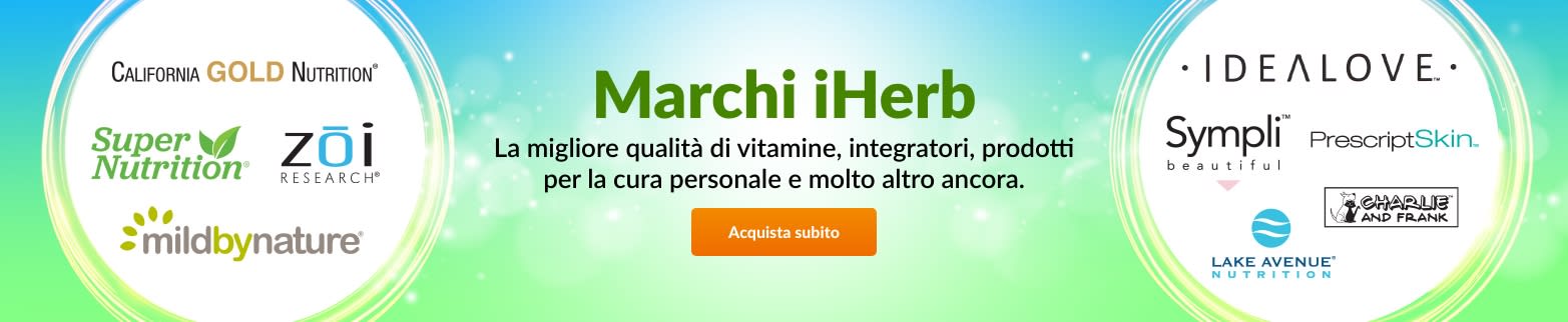 SCOPRI DI PIÙ SUI MARCHI iHERB