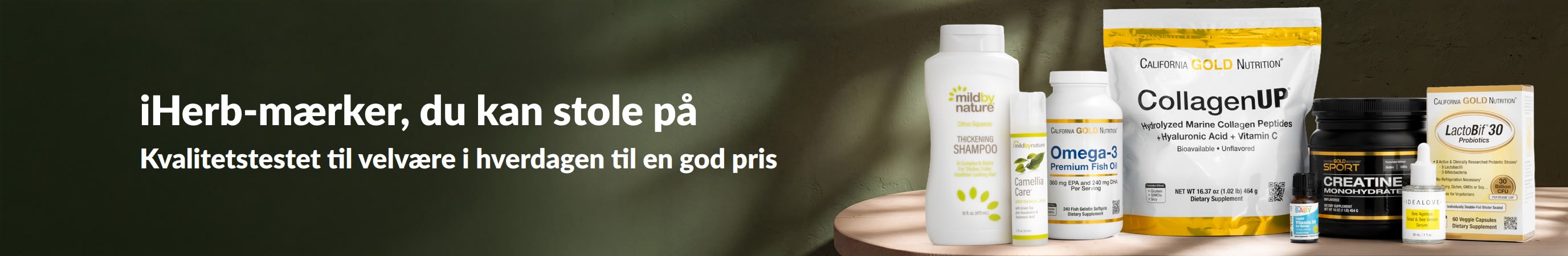 iHerb-mærker, du kan stole på