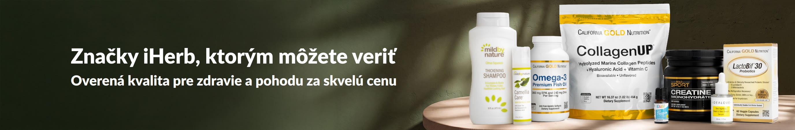 Značky iHerb, ktorým môžete veriť