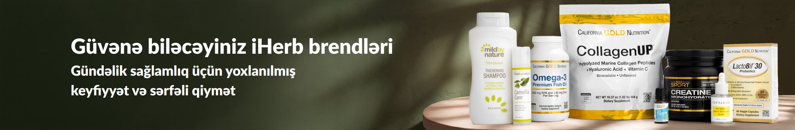 Güvənə biləcəyiniz iHerb brendləri
