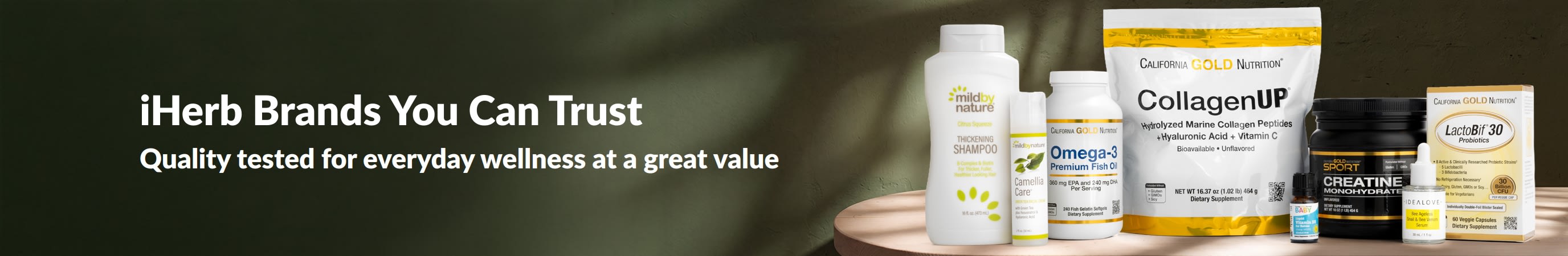iHerb Brands You Can Trust