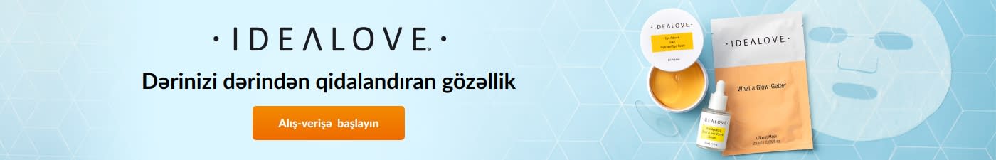 Idealove Dərinizi dərindən qidalandıran gözəllik