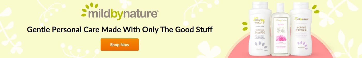 mildbynature® Gentle Personal Care Made With Only The Good Stuff
