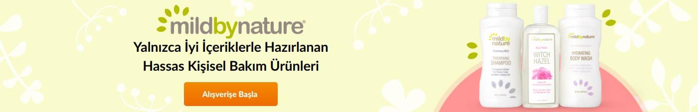 mildbynature® Yalnızca İyi İçeriklerle Hazırlanan Hassas Kişisel Bakım Ürünleri