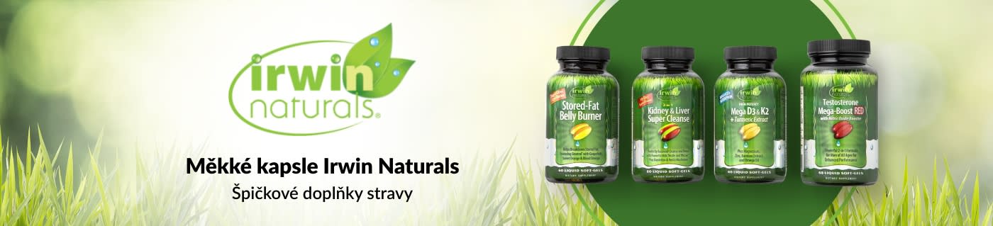 Měkké kapsle Irwin Naturals: Špičkové doplňky stravy
