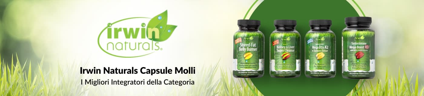 Irwin Naturals Capsule Molli: I Migliori Integratori della Categoria