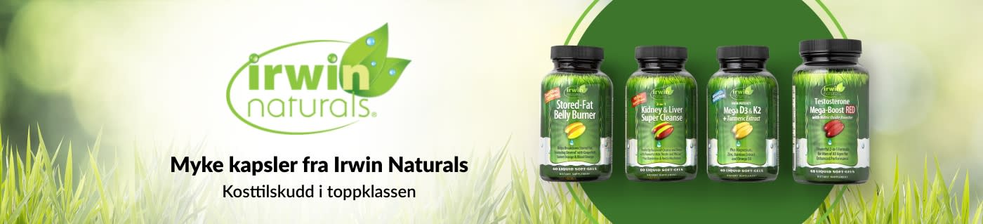 Myke kapsler fra Irwin Naturals: kosttilskudd i toppklassen