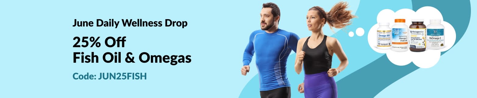 25% Off Fish Oil & Omegas