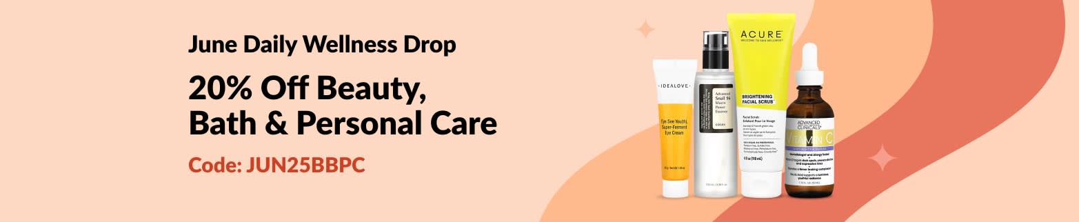 20% Off Beauty, Bath & More