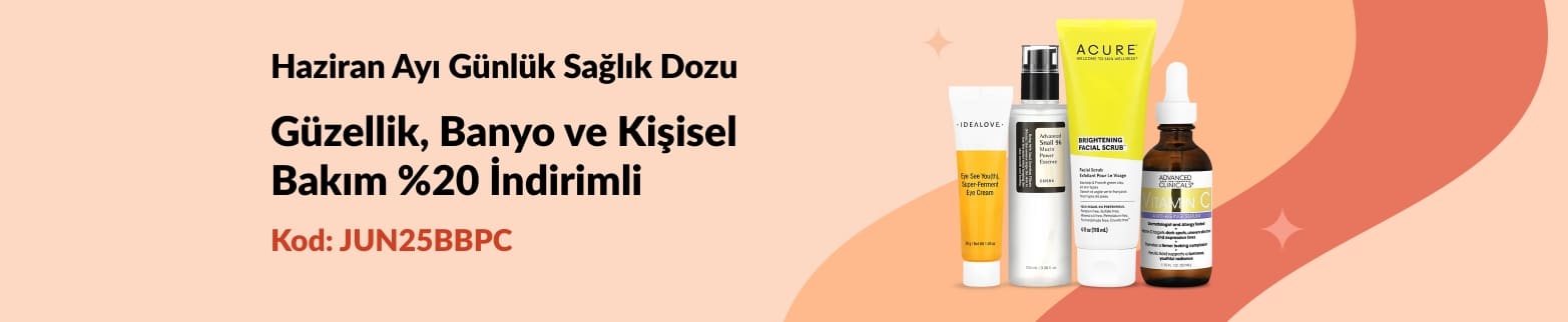 Güzellik, Banyo ve Daha Fazlası %20 İndirimli