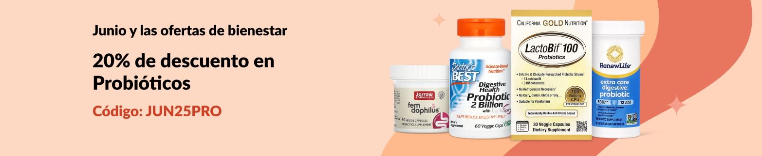 20% de descuento en Probióticos