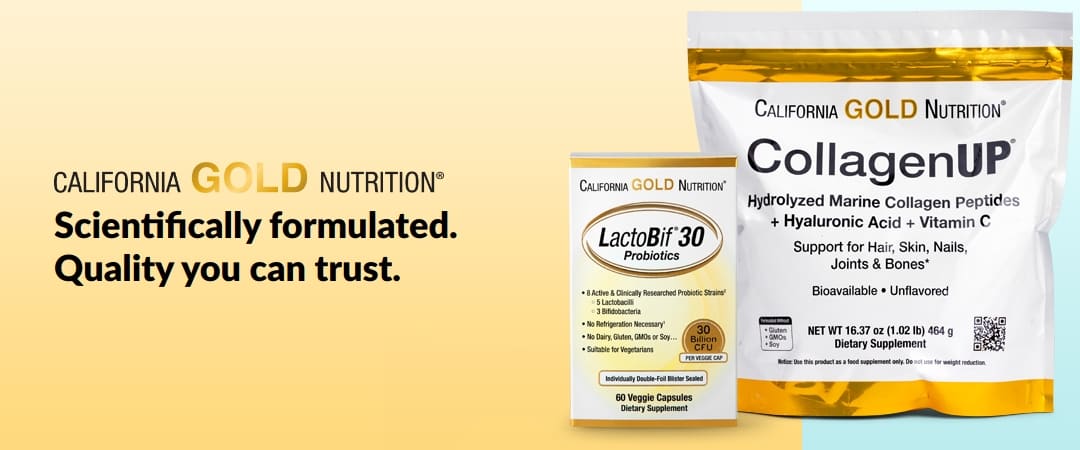 California Gold Nutrition Supplements