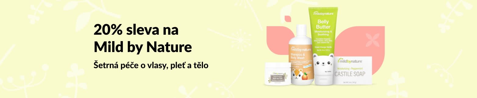 20% sleva na Mild by Nature