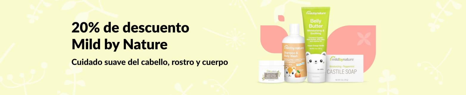 20% de descuento en Mild by Nature