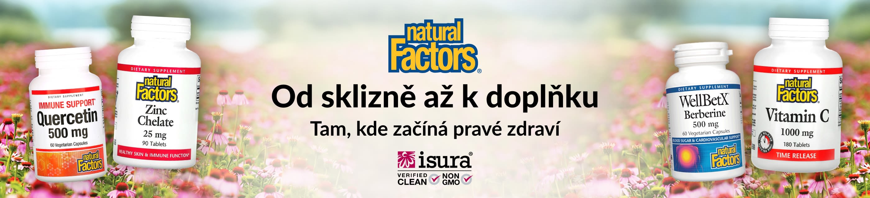 Natural Factors® Od sklizně až k doplňku