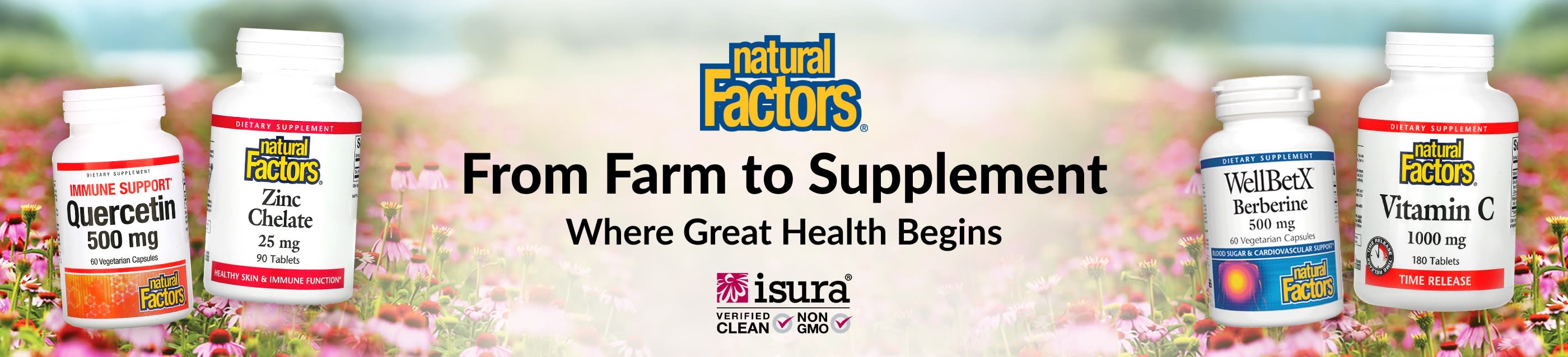 Natural Factors® From Farm to Supplement