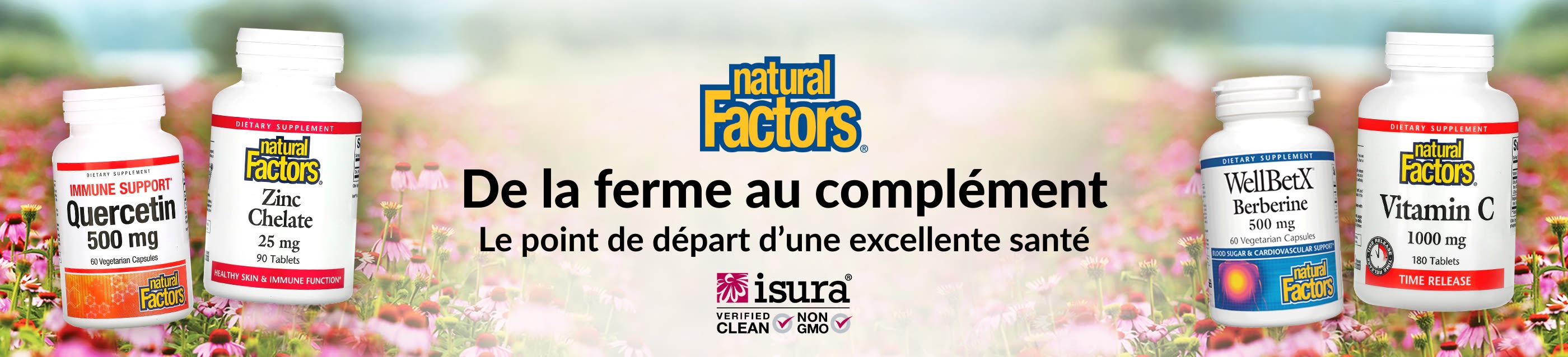 Natural Factors® De la ferme au complément