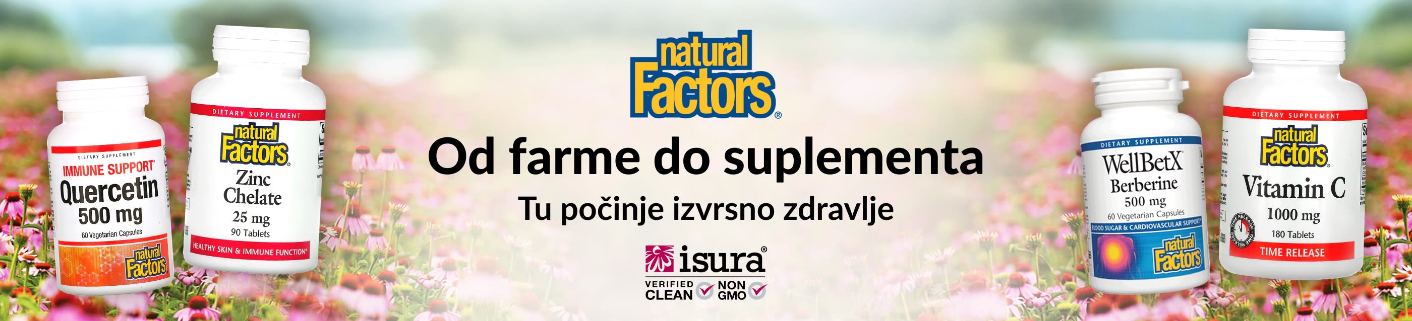 Natural Factors® od farme do dodatka prehrani
