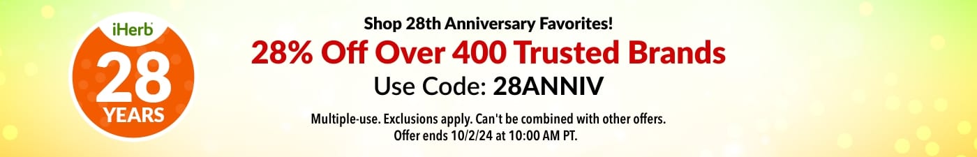 28% OFF OVER 400 TRUSTED BRANDS