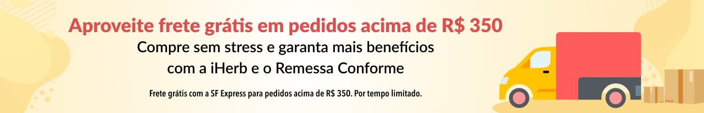 FRETE GRÁTIS EM PEDIDOS ACIMA DE R$ 350