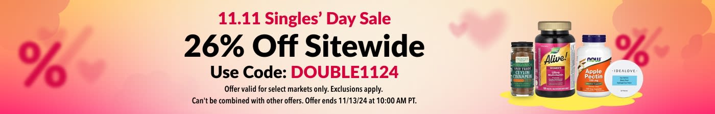 11.11 SINGLES' DAY SALE