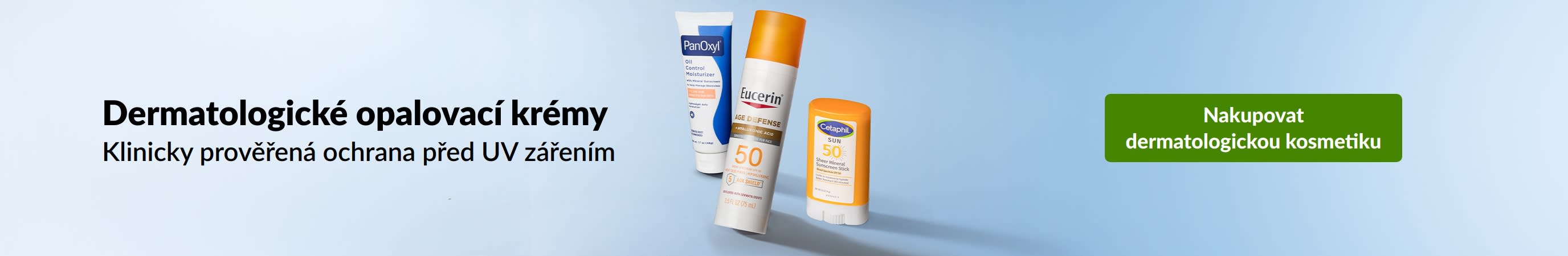 Dermatologické opalovací krémy s klinicky prověřenou ochranou před UV zářením. Nakupujte dermatologickou kosmetiku.