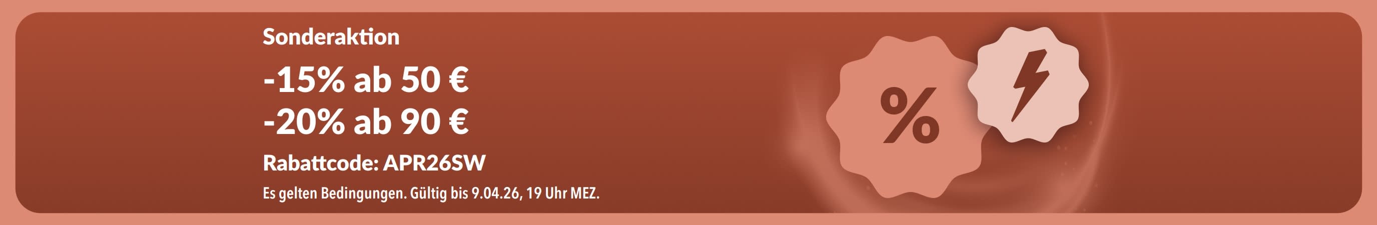 iHerb Sale-Banner bietet einen Rabatt mit dem Code APR26SW.