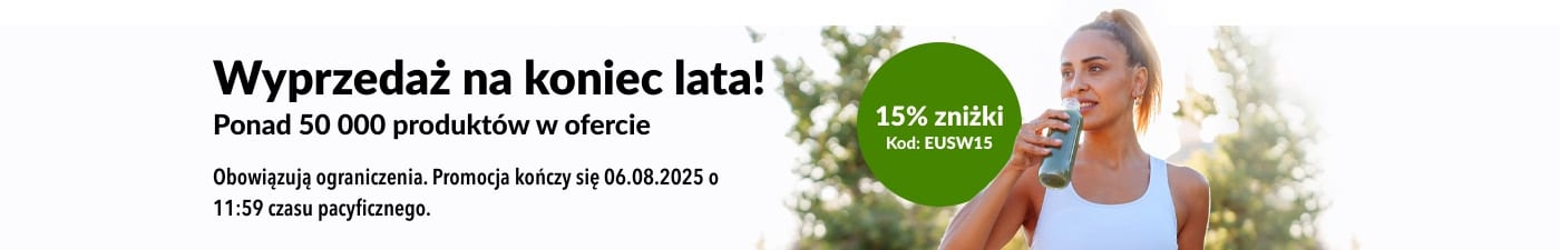 Wyprzedaż na koniec lata: 15% zniżki z kodem EUSW15. Ponad 50 000 produktów w ofercie.