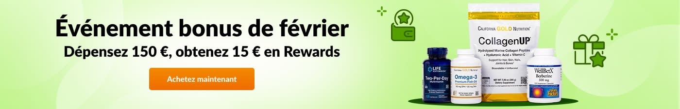 DÉPENSEZ 150 € OBTENEZ 15 € ÉVÉNEMENT BONUS FÉVRIER