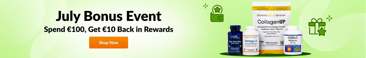 SPEND €100, GET €10 JULY BONUS EVENT