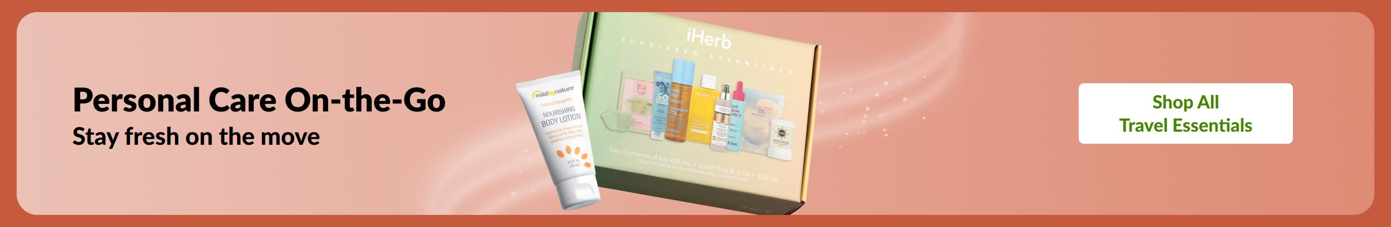 Personal Care On-the-Go: Stay fresh while traveling with skincare, body care, and everyday essentials.