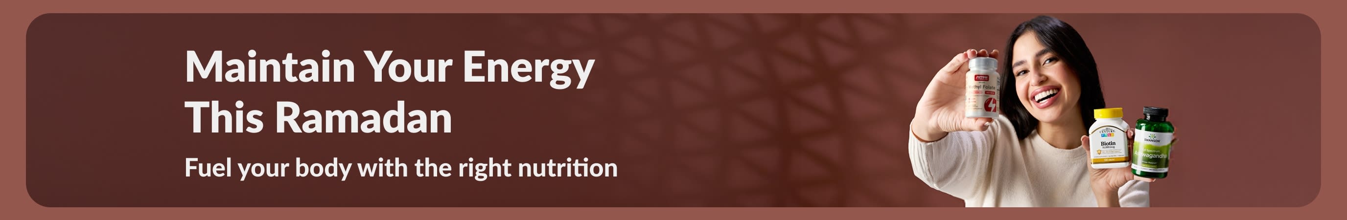 promoting energy supplements to get ready for ramadan