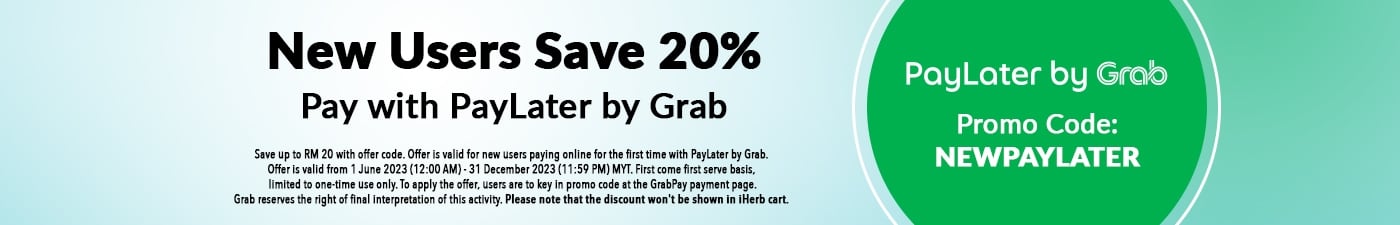 New Users Save 20% Pay with PayLater by Grab