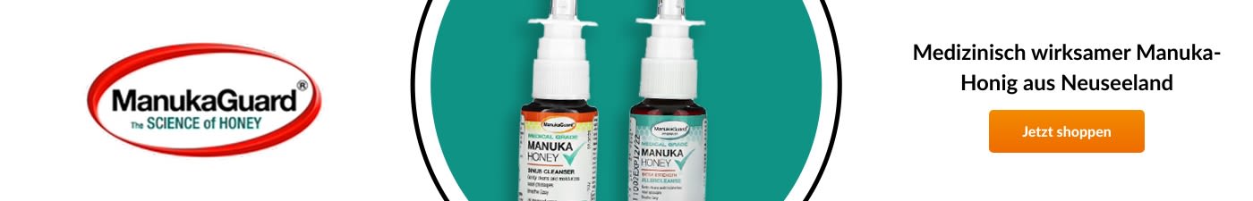 Medizinisch wirksamer Manuka-Honig aus Neuseeland