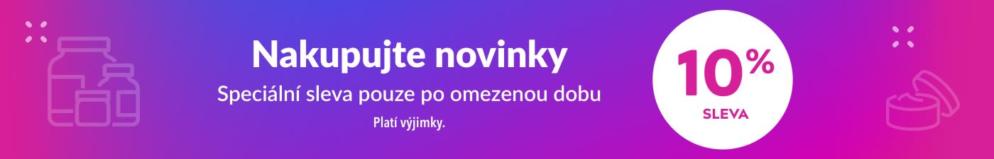 10% sleva na novinky