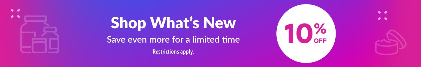 10% Off Shop What’s New