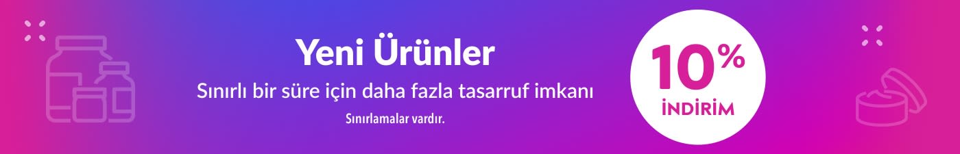 Yeni Ürünler %10 İndirimli