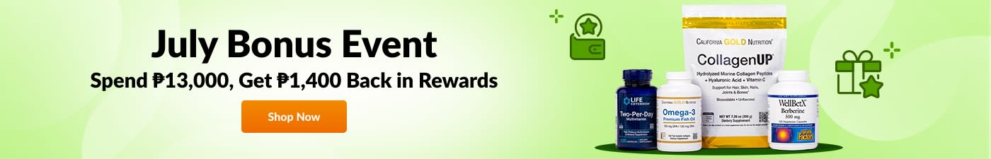 SPEND ₱13,000 GET ₱1,400 JULY BONUS EVENT
