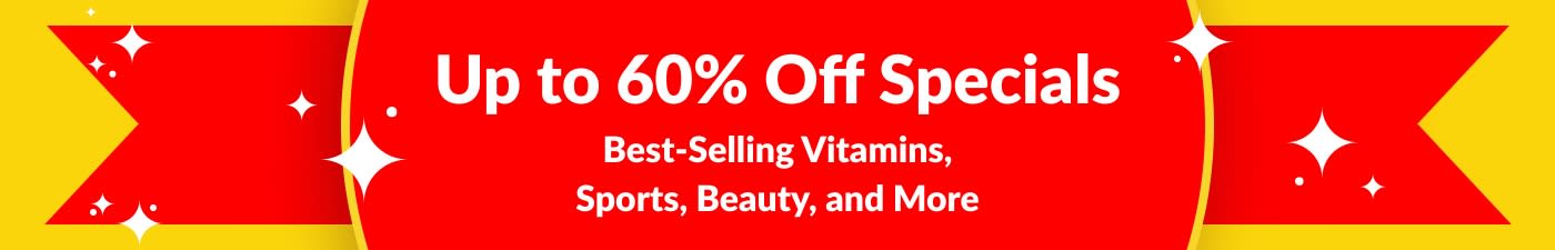 UP TO 60% OFF SPECIALS