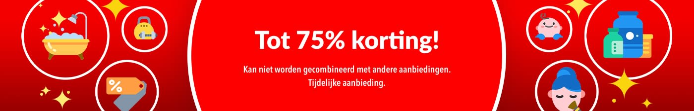 TOT 75% KORTING OP SPECIALITEITEN